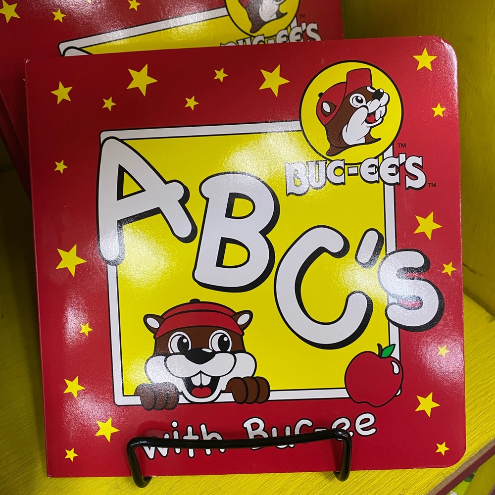 New Buc-ee's Red ABC's Kids Book
